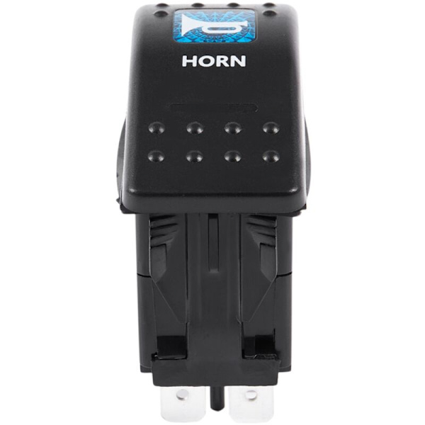 3X 5-polet bilbåd vippeafbryder hornmønster blåt LED-lys 12V/20A 24V 10A