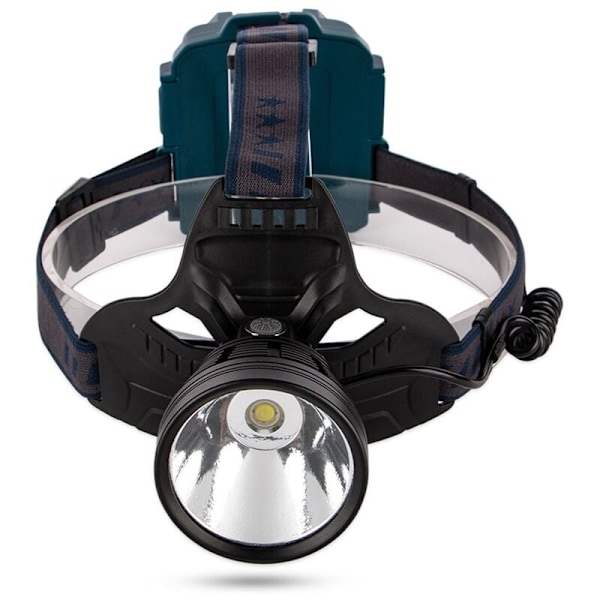 XHP50+XPE LED-ladattava kalastuslamppu, retkeilylamppu, taskulamppu, käyttää 3X18650-akkua