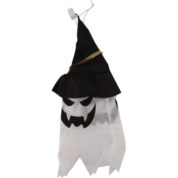 Halloween-koriste noidan hattu LED-valot Halloween-noidan hattu lapsille juhlakoristetarvikkeet ulkona ripustettava koriste B