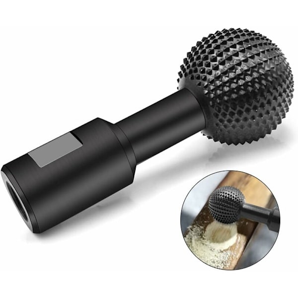 Roterande sfärisk fräs, kolstål för träskärning, polering, gravering, borrning, slip huvud för vinkelslip 115/125 (10mm)