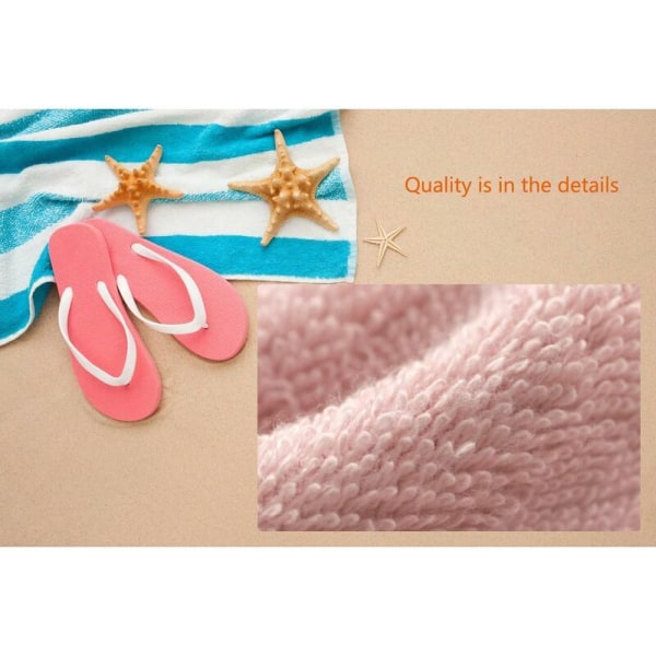 From Pearl Collection Towels - 6 Piece Set 100% Cotton 950g/m² Towel Set, 2 Bath Towels + 2 Hand Towels Willow Leaf Color
