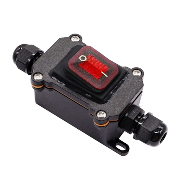 2x Vattentät Strömbrytare IP67 12V DC 20A Hög Ström
