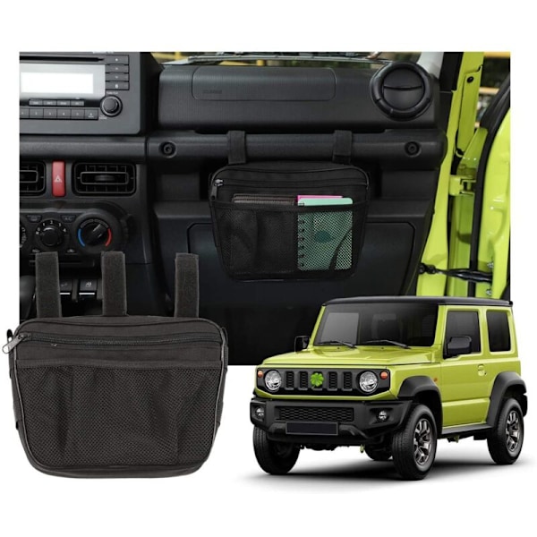 Universal opbevaringspose til bilens co-pilot håndtag til Jimny 2019+ Multifunktionel Wrangler JK JL