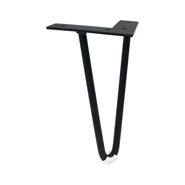 4 stk Serie/Set Metall Hårnål Bord Ben med Beskytter DIY Møbler Maskinvare for Sofa Skap Stoler 4 Tommer