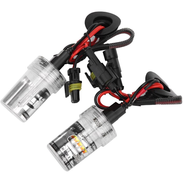 2-pak H7 35W 6000K 12V HID Xenon Frontlyskjørelysutskiftningssett