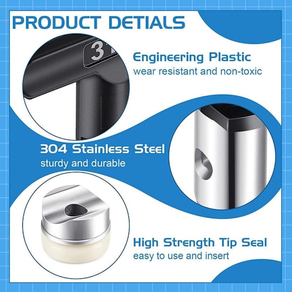8 st Airless-spraymunstycken, vändbara spraymunstycken, Airless-spraymunstycken, spraymaskindelar