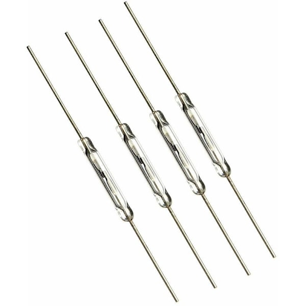 10 st kontaktfjäder 14mm x 2mm miniatyrkontaktbladfjäderbrytare längd 44mm