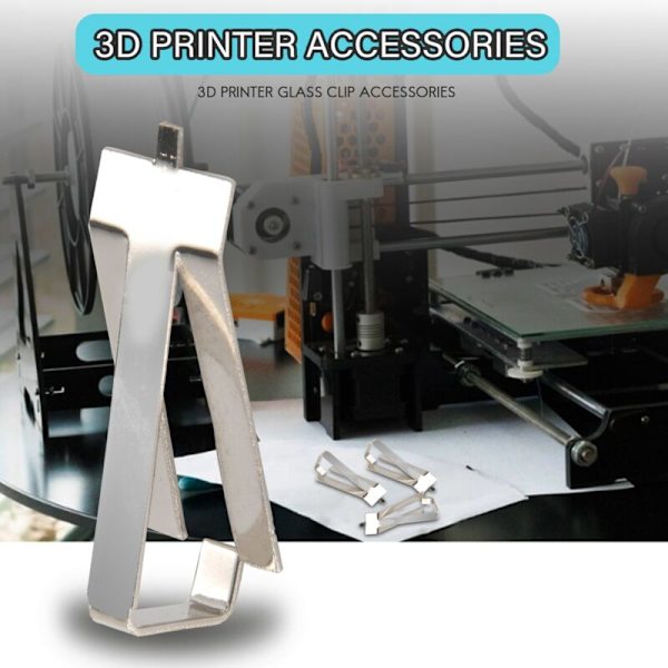 3 Glas Sengs Rotation Clips til 3 Pro, 3S, 5 Pro, -20 PRO, -10S Pro 3D Printer
