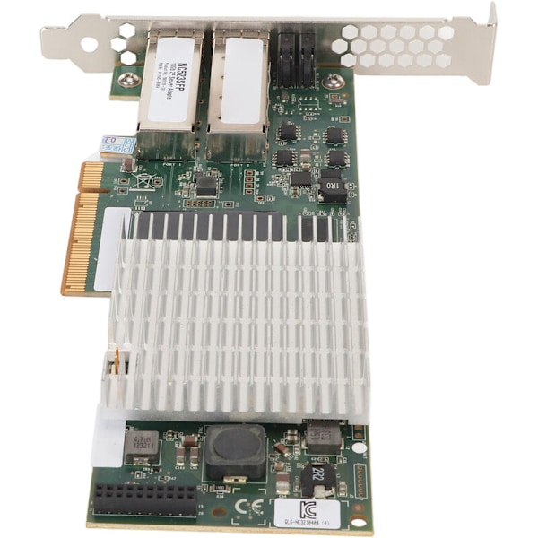 10Gb Serveradapter 2 SFP-portar PCI Express X8 Plug and Play LED-indikator PCIe Nätverkskort för ProLiant DL360e DL360p