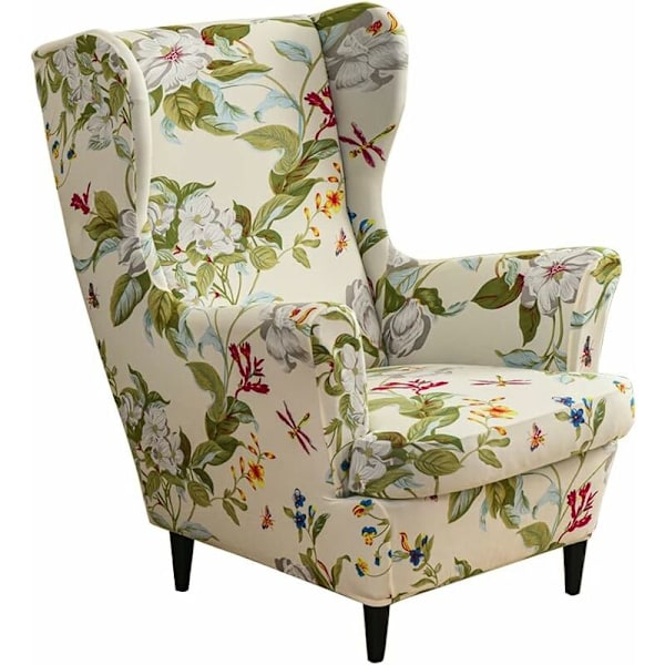 Fåtölj överdrag Fåtölj överdrag Wingchair överdrag 2 delar wingchair överdrag-DENUOTOP