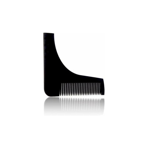 Miracle skäggstencil, modell Razor hjälper endast till en ordentlig rakning, Skäggkam-
