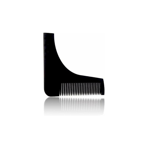 Miracle skjeggmal, modell Razor hjelper kun for en ryddig barbering, Skjeggkam-
