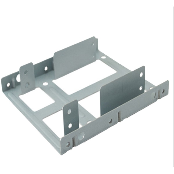 2.5" to 3.5" Internal Mounting Frame for 2 x 2.5" SSD/HDD to 3.5" Single Bay