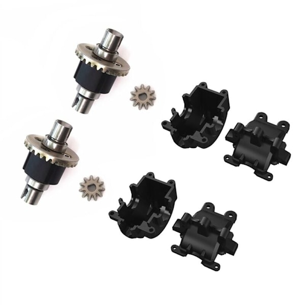 2 set metalldifferential och växellåda för SG1603 SG1604 SG1605 UD1601 UD1602 UD1603 1/16 RC bil uppgraderingsdelar