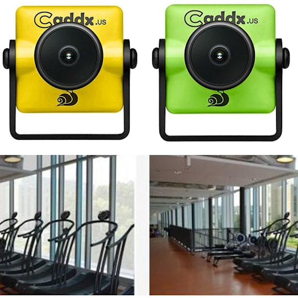 CADDX Turbo Mini Sdr2 1/2.8 2.1Mm 1200Tvl Wdr 16: 9/4: 3 Pieni Viive FPV Rc-Lennokkikamera - Keltainen