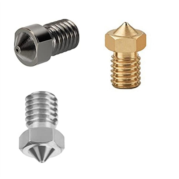 15-dels Munstyckesats för Koba, 5 st Härdat Stål + Rostfritt Stål Mässing 0,4 mm