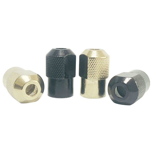 5 st borrtillbehör borrchuckmutter borr roterande verktyg för borr 8X0,75 mm (svart)