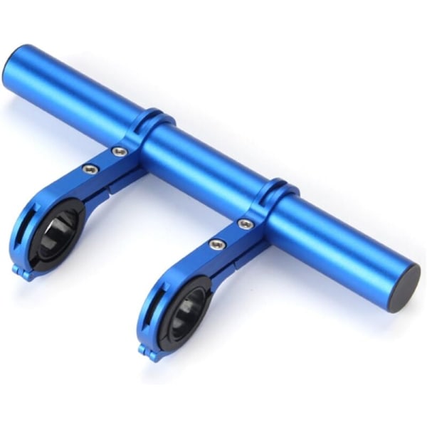 Sykkellagring, sykkellysforlengelsesbrakett, sykkel aluminiumslegering styreforlenger dobbel forlengelse for MTB styre, motorsykkel, E-sykler Bi