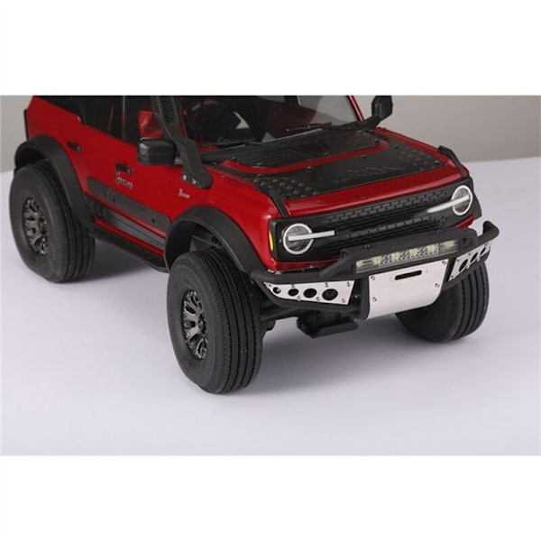 TRX4M 1/18 RC-mallinnuksen puskuri LED-valolla, päivitysosat ja lisävarusteet