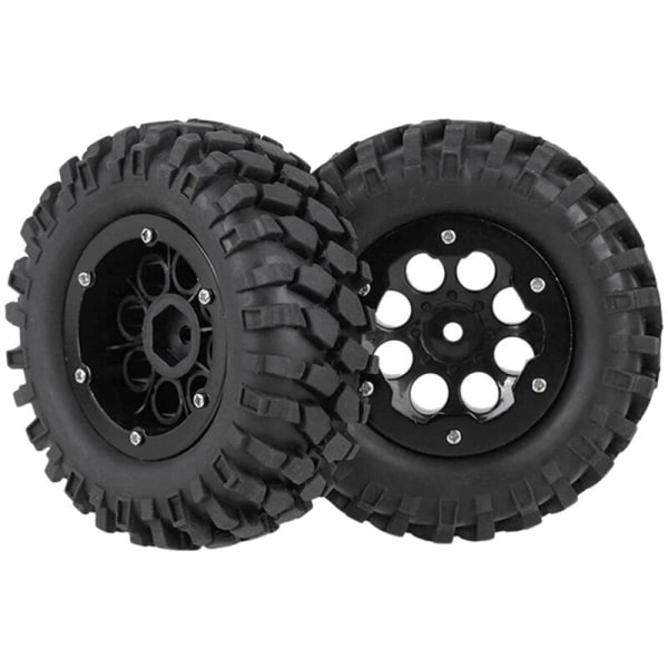 RC ROCK CRAWLER TRUCK Samlet 1,9 tommer Metal Beadlock Hjul med 96 mm bløde dæk til 1/10 4WD MN D90 D130 Rc Bil