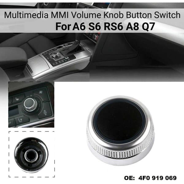 4F0919069 MMI Multimediesystem-kontaktknaps afdækning passer til - A6 S6 A8