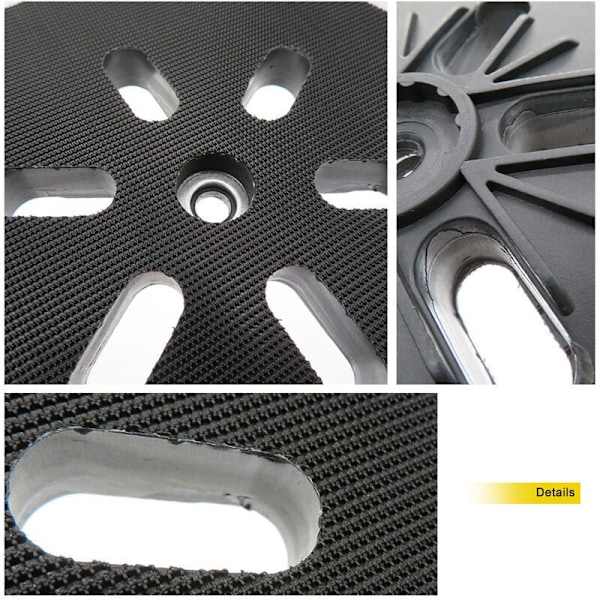 Slibepude til Bosch excentrisk slibemaskine GEX 150 AC, PEX 15 AE, GEX 150 Turbo 150 mm med skrue
