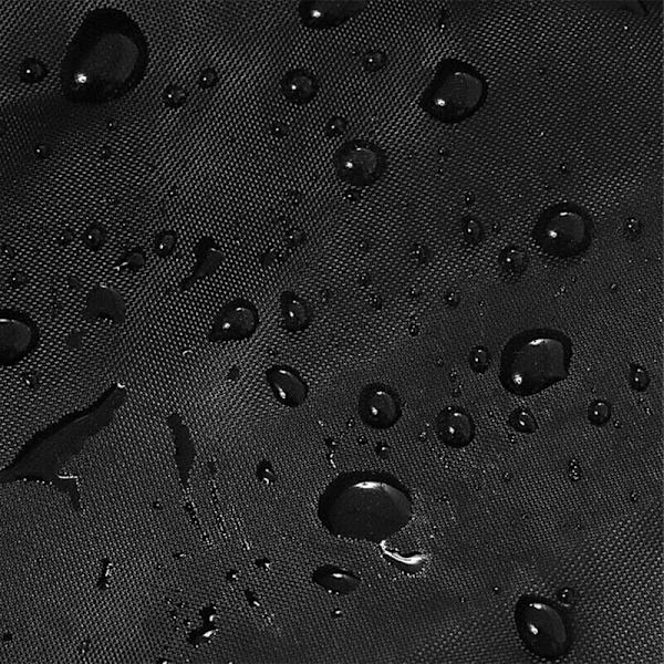 Vattentankskydd, IBC-tankskydd för 1000L tank, Vattentanksbehållare skyddande överdrag, Damm-UV-Regnskydd, 120x100x116cm (Svart)