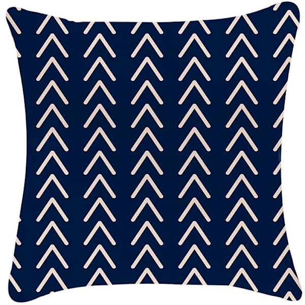 Kuddfodral 18X18 Modern Soffa Kuddfodral, Dekorativt Utomhus Kuddfodral för Soffa Soffa A