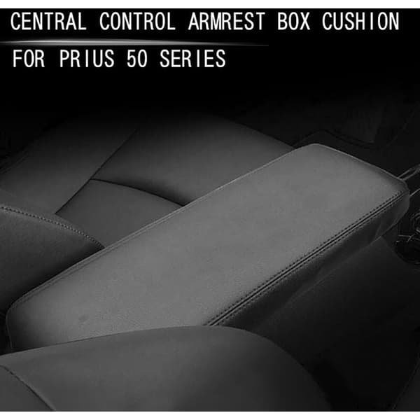 Bilarmrest i skinn for Prius 50-serien