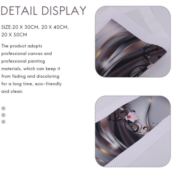 5 st modern canvasmålning väggkonst dekor tryck dekor set-DF487-3