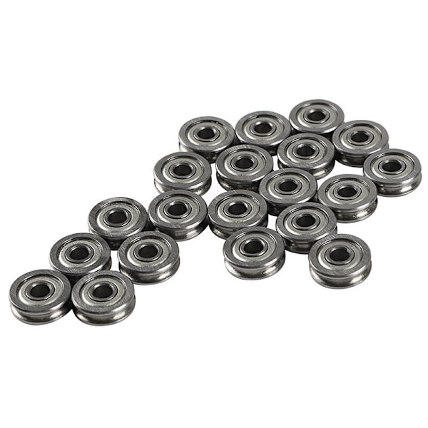 20 stk. Ekstruder U-spor Trinse Kugleleje U604ZZ til -10 -3 Tilbehør 3D Printer 4 X 13 4Mm