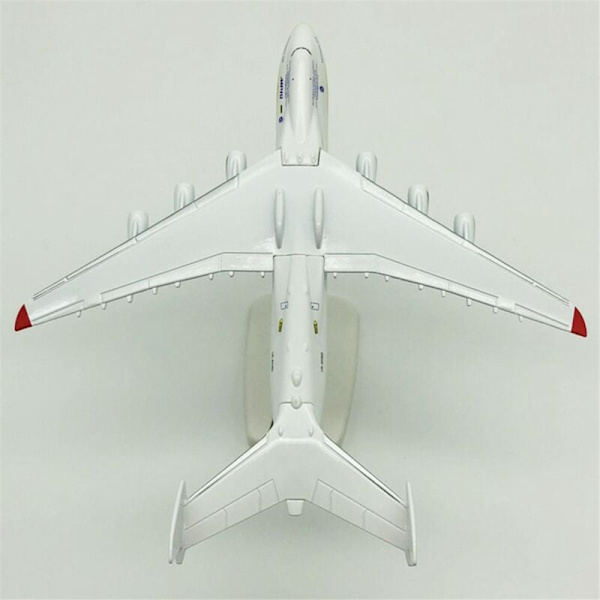 Antonov An-225 Mriya Flygplansmodell i Metalllegering, 1/400 Skala Replika, Flygplansleksak för Samling