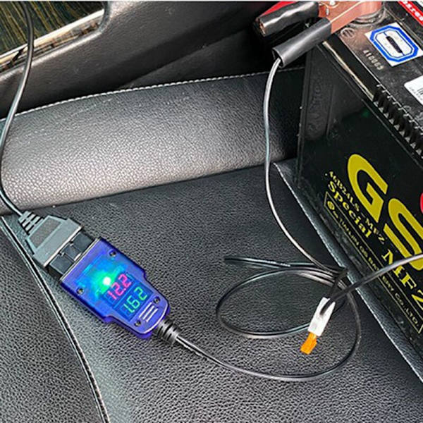 Nødbatteri Klips ECU Hukommelsesbesparer til OBD2 12V ABS Strøm Afbryder Hjælper Udskiftning