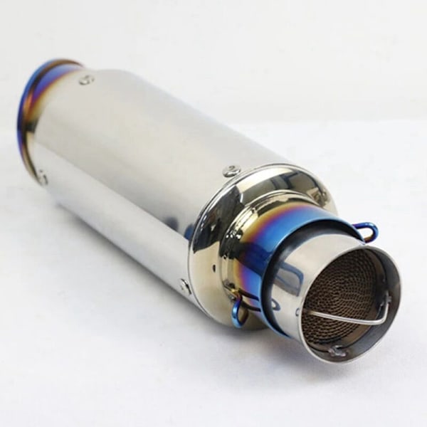 51MM Universal Motorcykel Udledning Rør Katalysator DB Killer Passer Til -