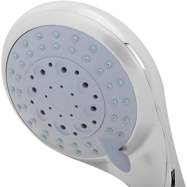 Krom bruseshowerhoved med anti-kalk system, vandbesparende og 6 funktioner