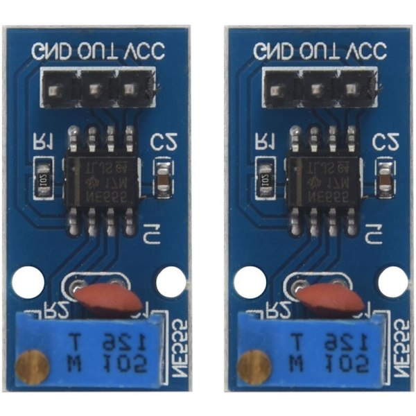 Adjustable Frequency Pulse Generator Module 2PCS NE555