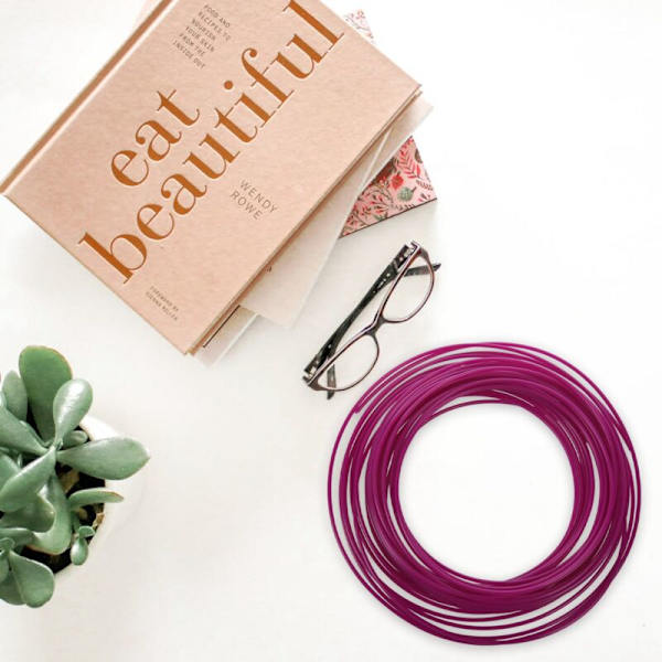 10m ABS 3D-printer Filament 1.75mm til Scribble Pen - Lilla