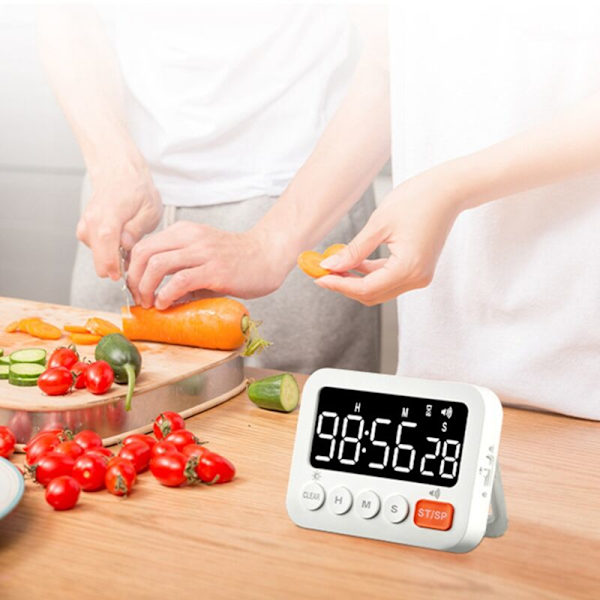 Köktimer Digital Timer Manuell Nedräkningstimer Matlagning Bakning Dusch Studie Stoppur Kökspryl