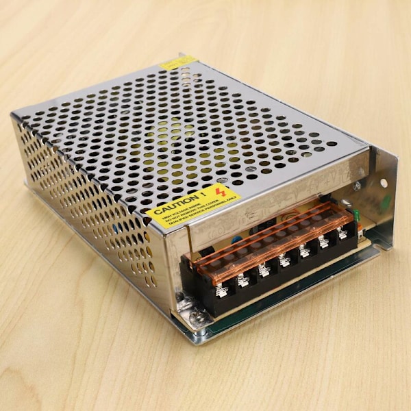 DC 12V 10A 120W Växelströmsförsörjning Reglerad Transformator / Aluminium Transformator med Säkerhetsskydd med Överbelastning, Överspänningsskydd