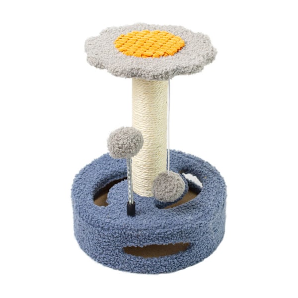Kattetræ 26 x 35 x 20 cm Multifunktionel Sisal Søjle Legetøj Platforme