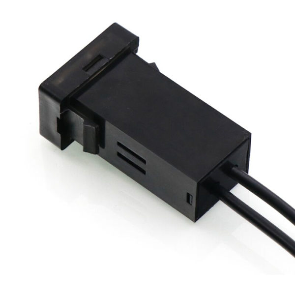 Bil USB-lyd inngangskontakt dobbel grensesnitt passer for Yaris