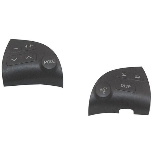 2 stk. Multifunksjonell Bluetooth-høyttalerknappbryter for ES350 Rattknapp 84250-33190 A