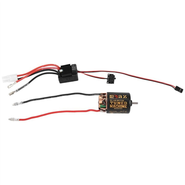 540 35T Harjattu moottori 1060 Harjattu ESC 60A 2-3S LiPo Vedenpitävä Sähköinen Nopeudensäädin 1/10 RC Autoon