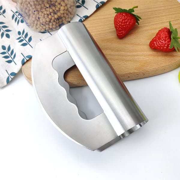 Rustfritt stål dobbelthodet salatkutter, frukt- og grønnsakshakker, ostekutter, melfreser, grønnsakskutter