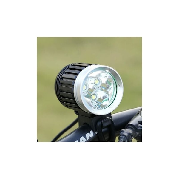 Kraftig LED MTB-lys Sykkellys MTB Sykkellys Oppladbar Vanntett LED Sykkelhodelykt 4000 LM 3 T6 CREE XM-L 4 Lysmodus + Litiumbatteri