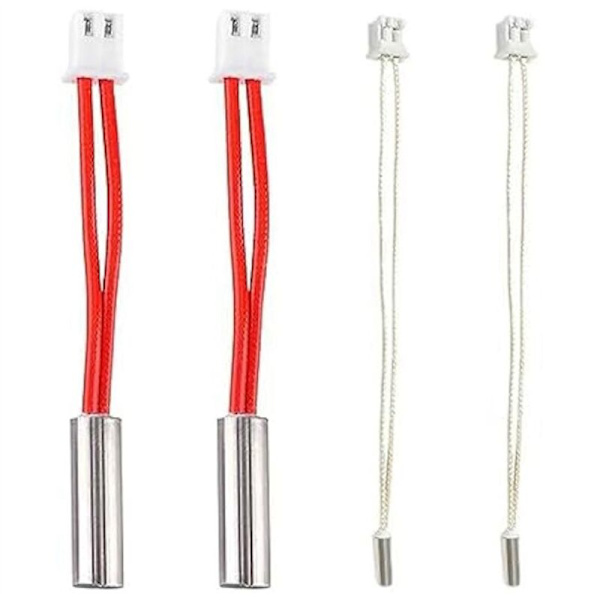4 stk. patronvarmer, højtemperatursensor, varmeelement 24V 50W termistor til Neptune 4 Pro/Plus/Max 3D-printer