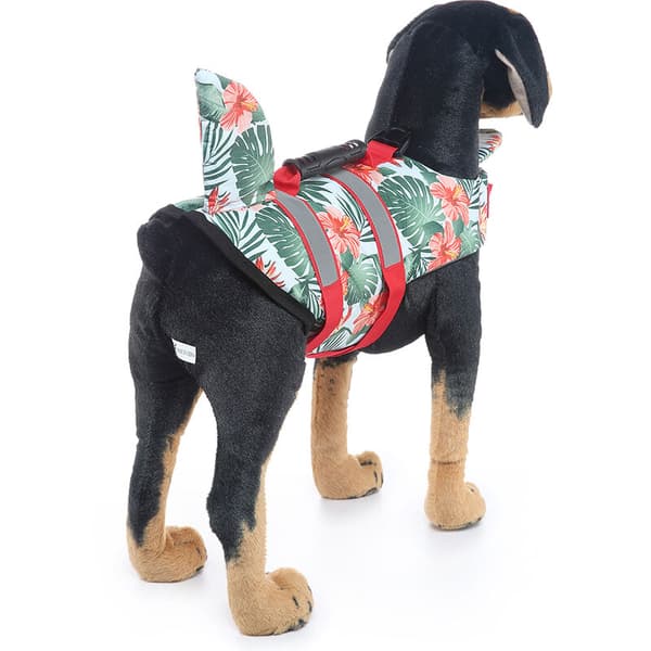 Hundeudstyr, badedragt, redningsvest til hund, badetøj（S）