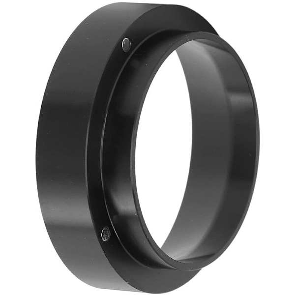 53mm espresson annostelu suppilo, magneettinen rengas kahvikoneen lisävarusteet kahvinkeitto tamppaustyökalu (musta)