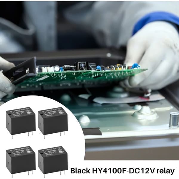 SODIAL(R) 20 stk. Mini elektronisk relæ DC12V