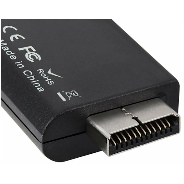 HDV-G300 PS2 HDMI 480I / 480P / 576I Audio Video -muunninsovitin 3,5 mm:n äänilähtöllä